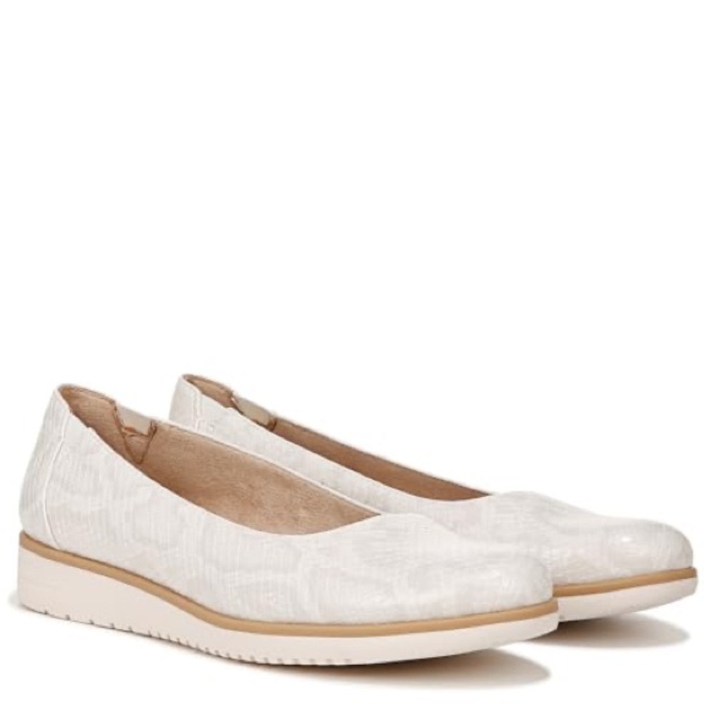 Soul Naturalizer Woman’s Reptile Beige Idea Ballet Flats